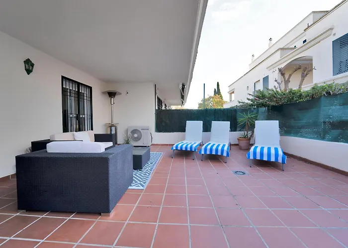 Con Enorme Terraza En Complejo Con Piscina En Nueva Andalucia - Lorcrimar Apartament *